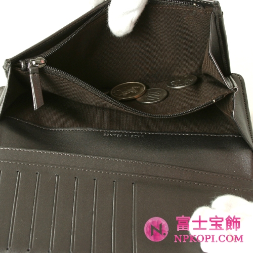 シャネル マトラッセライン ラムスキン 長財布 ダークグレー A31509
